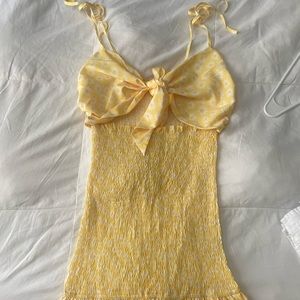 Hello molly yellow dress